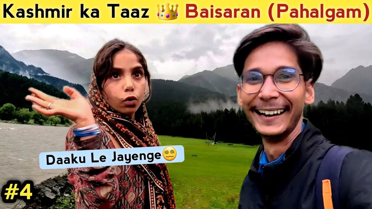 Less Touristic but stunningly beautiful valley of Kashmir | Baisaran, Pahalgam
