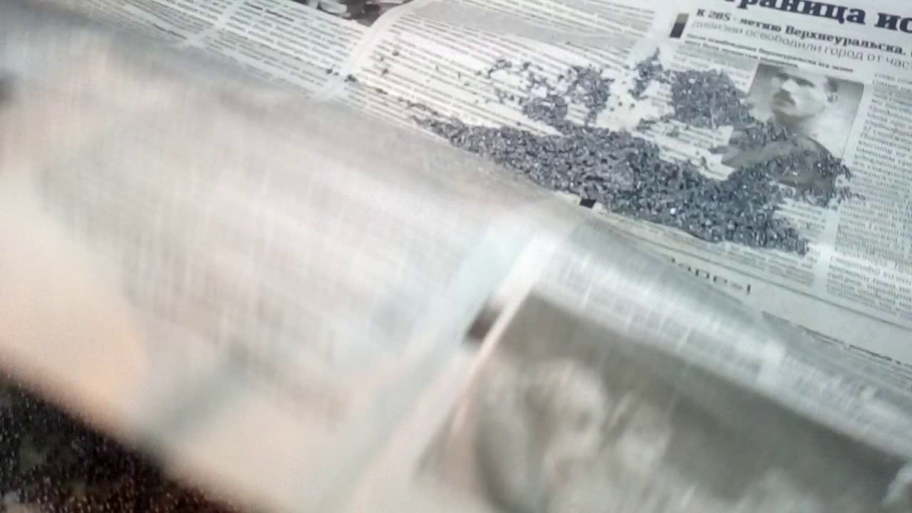 Просеивание самодельной дроби,что получилось то получилось,зато на халяву