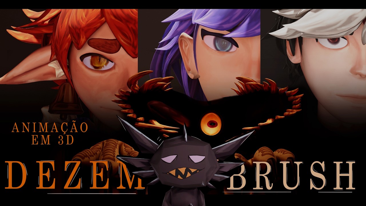Fiz uma animação em 3D em 30 dias para o DEZEMBRUSH