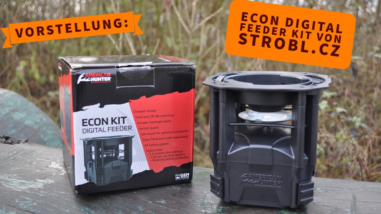 American Hunter ECON Kit F&uuml;tterungsautomat von strobl.cz in der Vorstellung