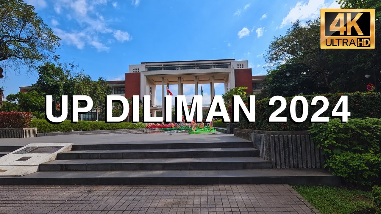 University of The Philippines Diliman Campus Tour | 2024 POV [4k]