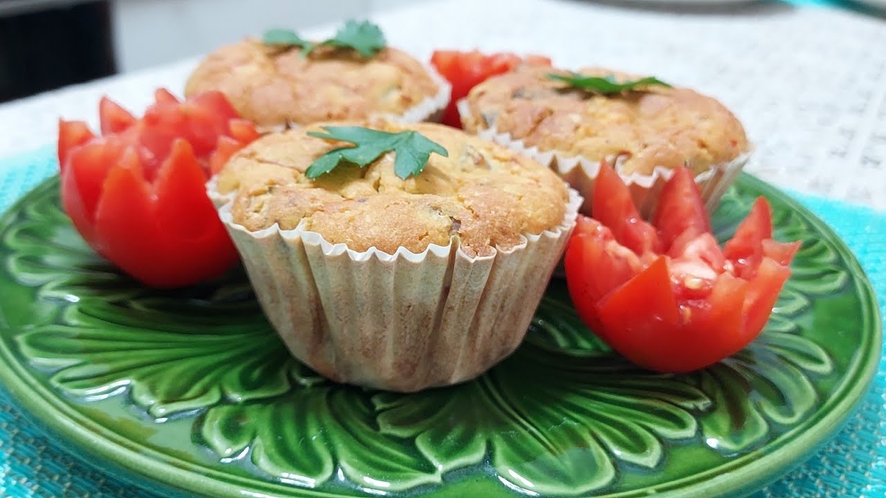 Закусочные маффины, без глютена 289 #otiliadumitrescu #vegan
