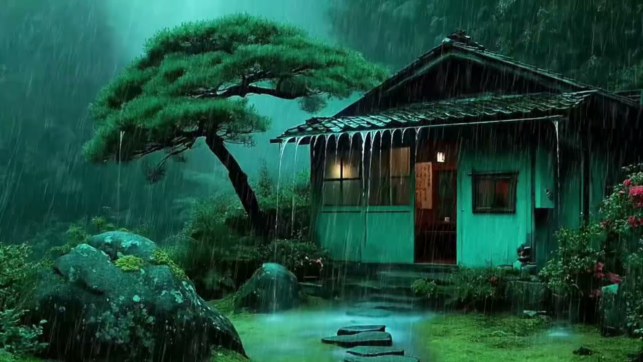 Rain Sound for Deep Sleep | 4 Hours of Stress Relief | NO Ads #subtlerainsounds