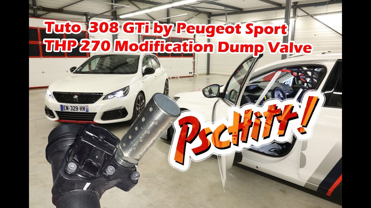 Tuto modification dump valve Wastegate 308 GTI by Peugeot Sport