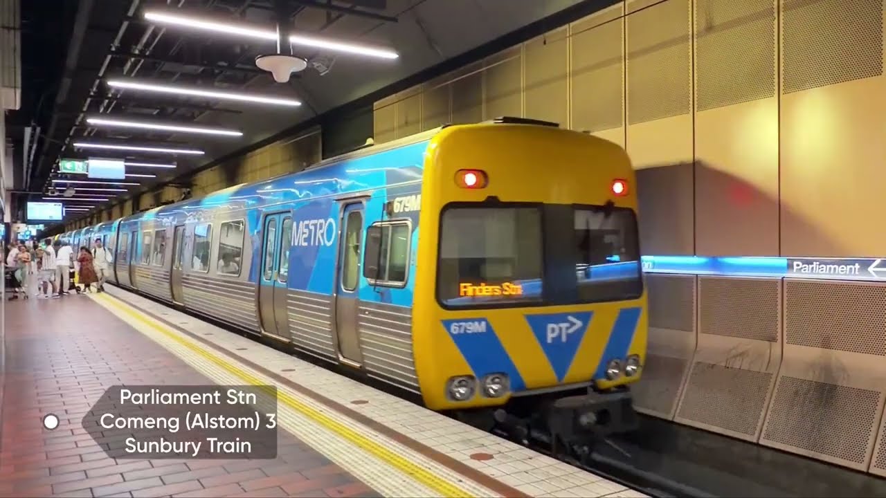 Melbourne Australia Metro Train videos 118