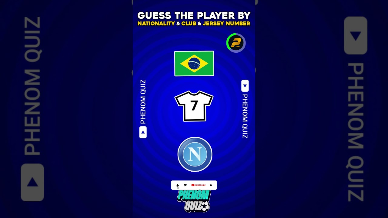 GUESS THE PLAYER BY COUNTRY + CLUB + CLUB JERSEY 