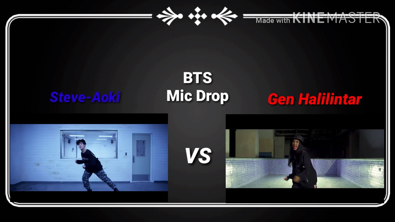 BTS Mic Drop (Steve-Aoki) VS (Gen Halilintar)