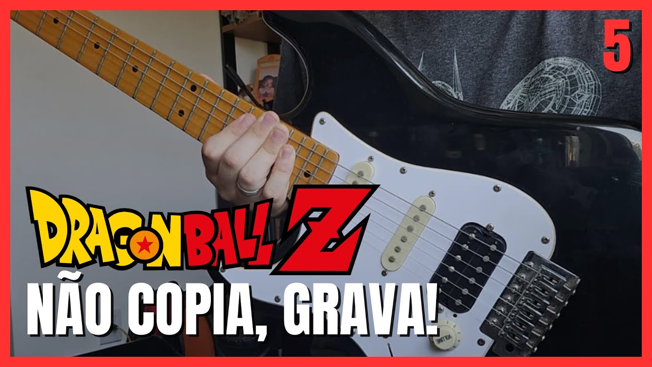 VLOG 5: Gravação de Guitarras em Camadas | Dragon Ball no Home Studio