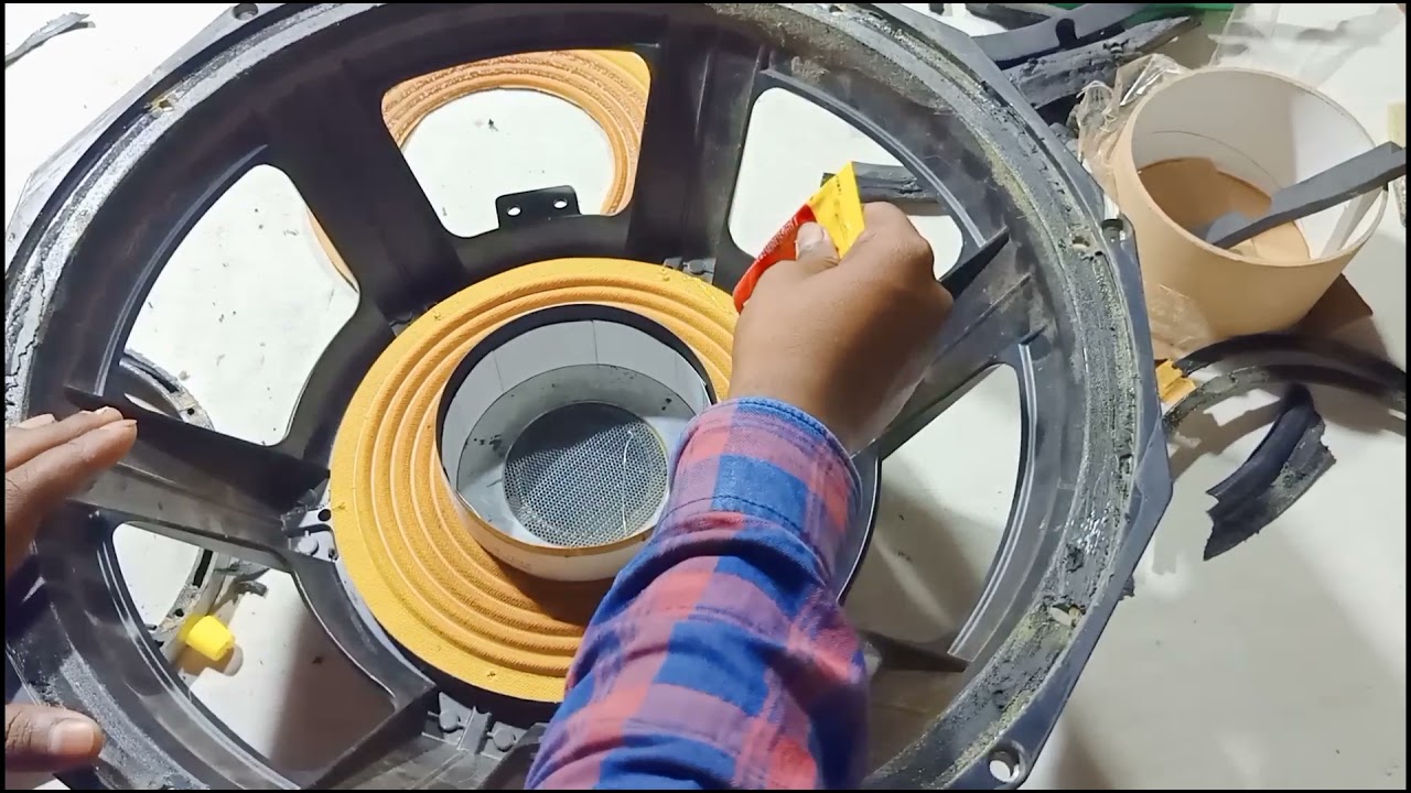 18inch speaker Ati Pro pd 1850 speaker repair step by step
