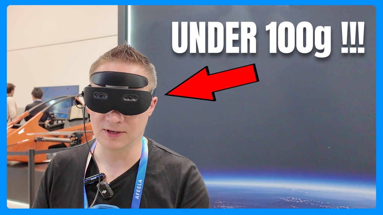 Insane: Nobody Saw This tiny ultra light VR Headset Coming!