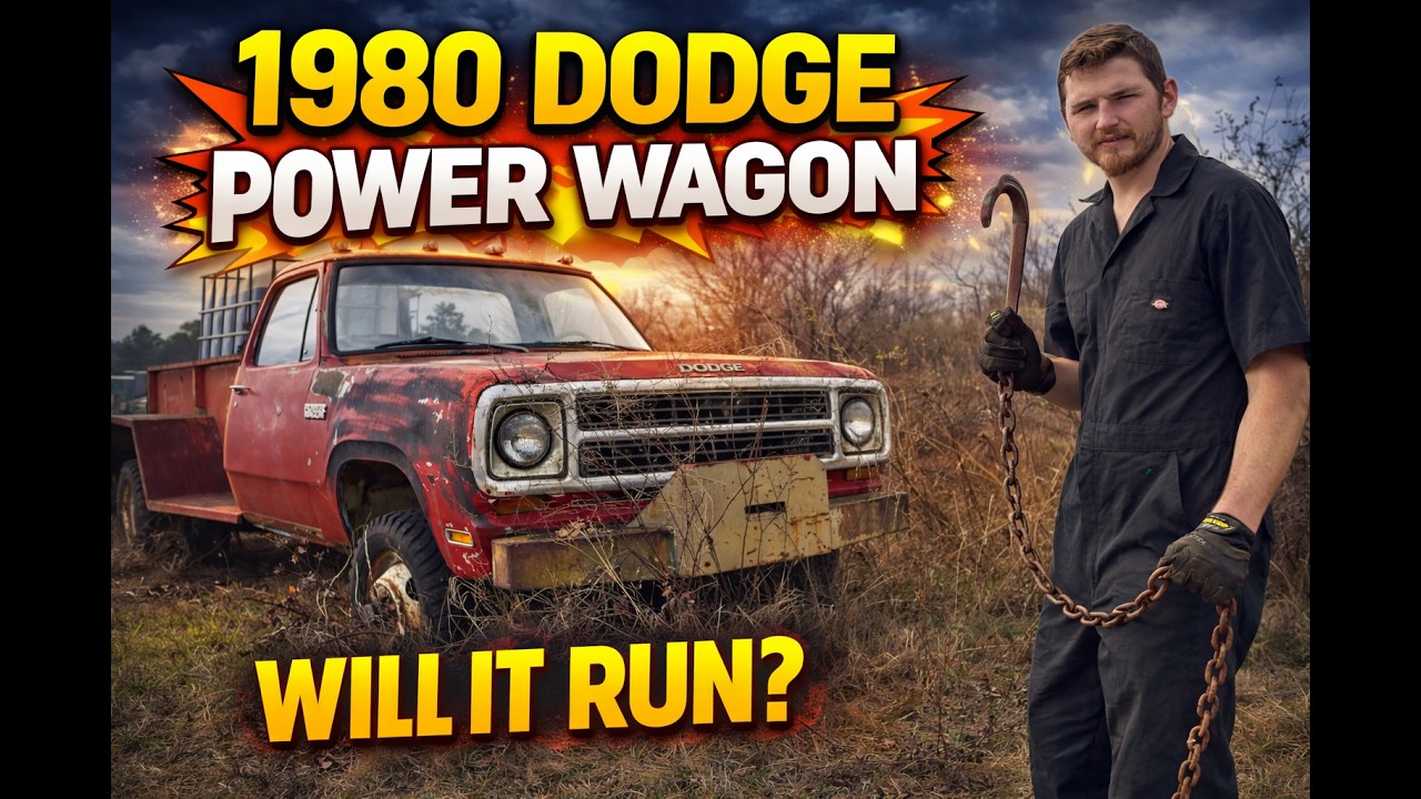 Will It Run? Abandoned 1980 Dodge Power Wagon W300 Sitting For Years!!!