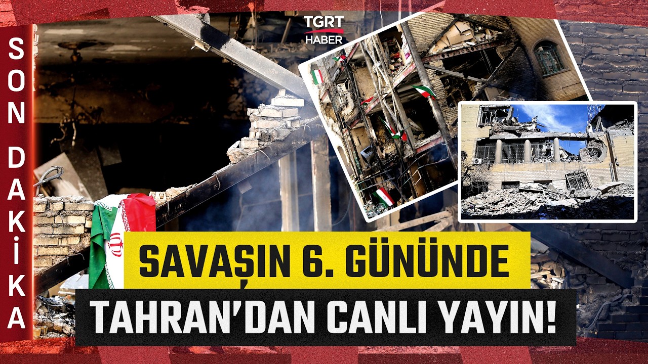 Savaşın 6. Günüde Tahran’da Son Durum Ne? “Şehir Merkezinde Yoğun Saldırılar Oluyor” - TGRT Haber