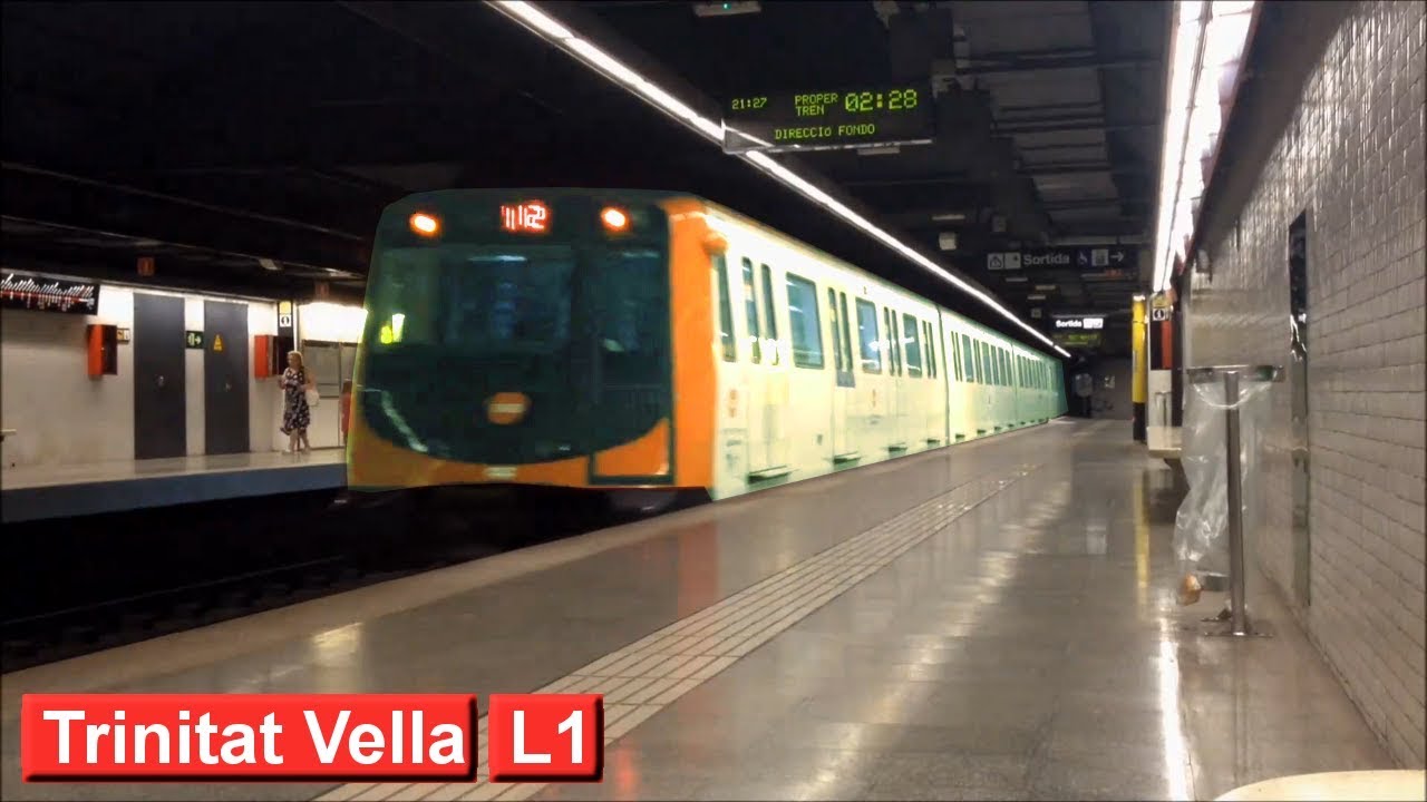 Trinitat Vella | Линия 1 : Барселонский метрополитен ( TMB 4000 - 6000 ) [2016]