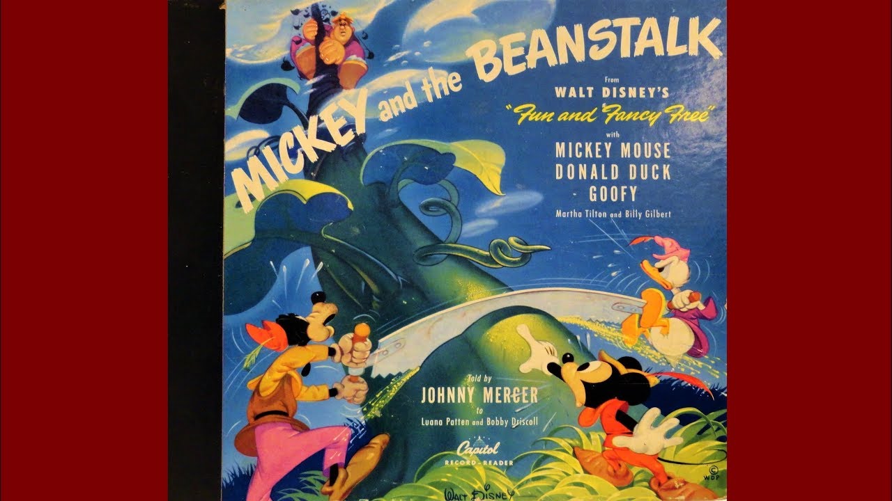 Mickey and the Beanstalk | Complete 1947 Vinyl Record Set
