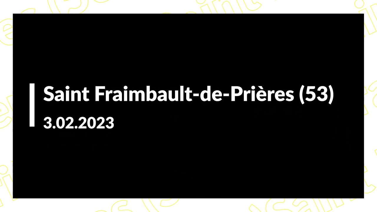 Dépose de croix – Eglise de Saint Fraimbault de Prières (53)