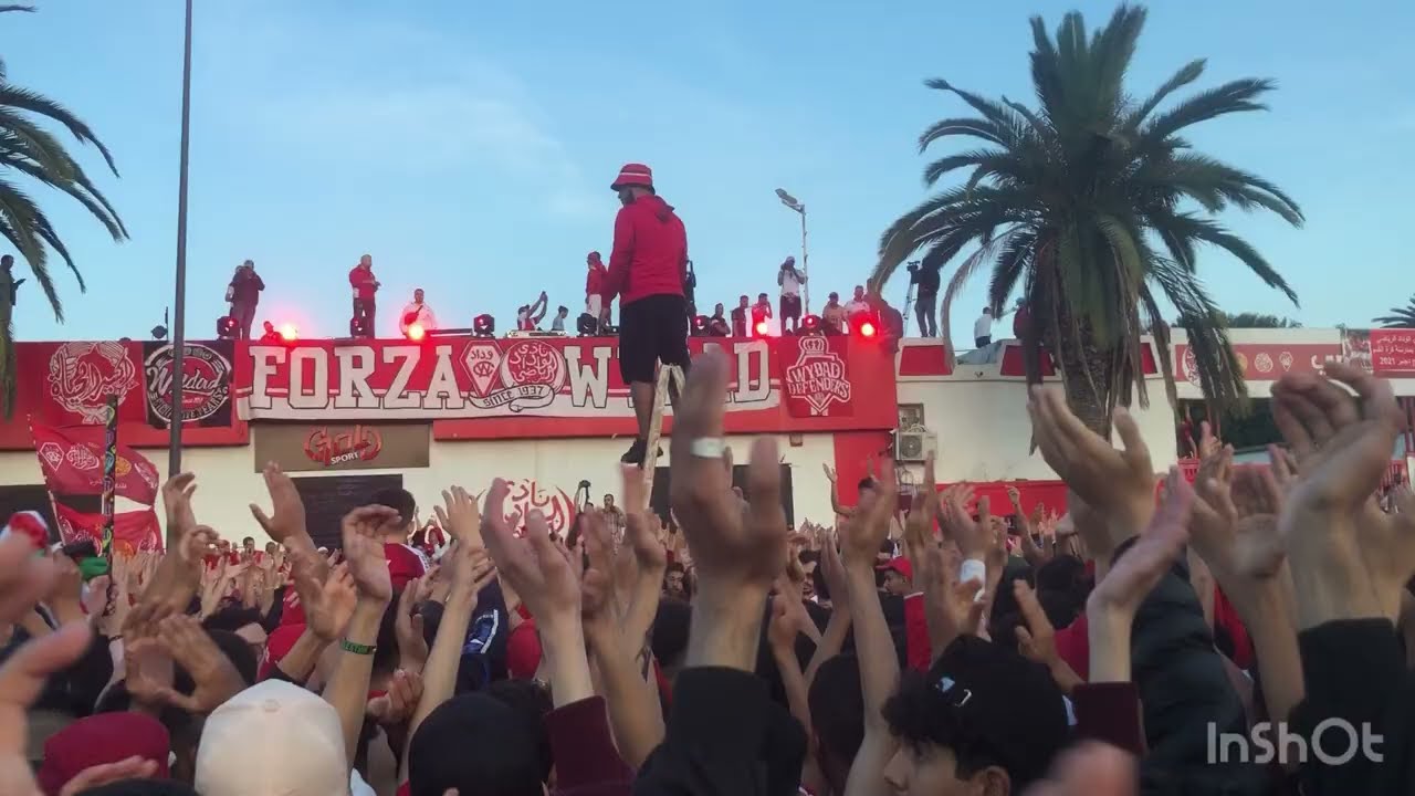 Ambiance du Winners05 &agrave; la 85 anniversaire de Wydad Casablanca 🤯| #football #wydad #winners2005