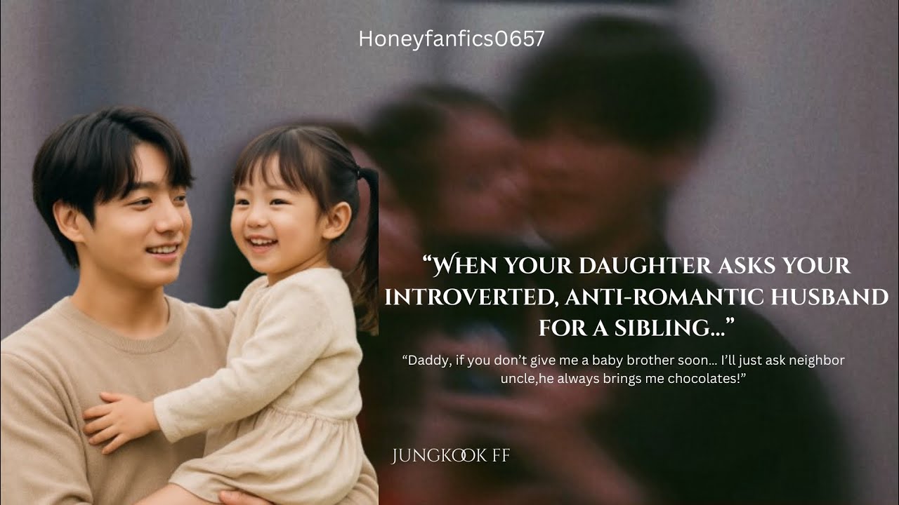 Jungkook ff/one-shot/when your daughter asks your introverted,anti-romantic husband for a sibling..