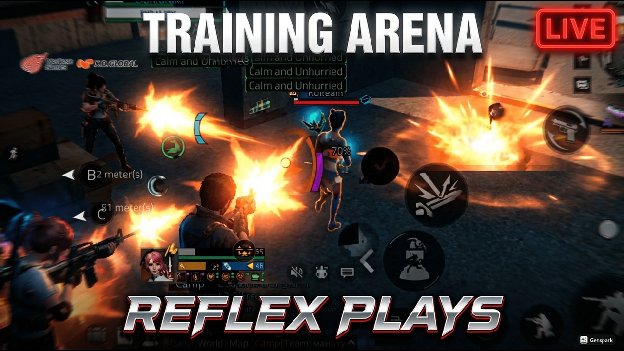 Lifeafter Training Arena EU Server chill Stream