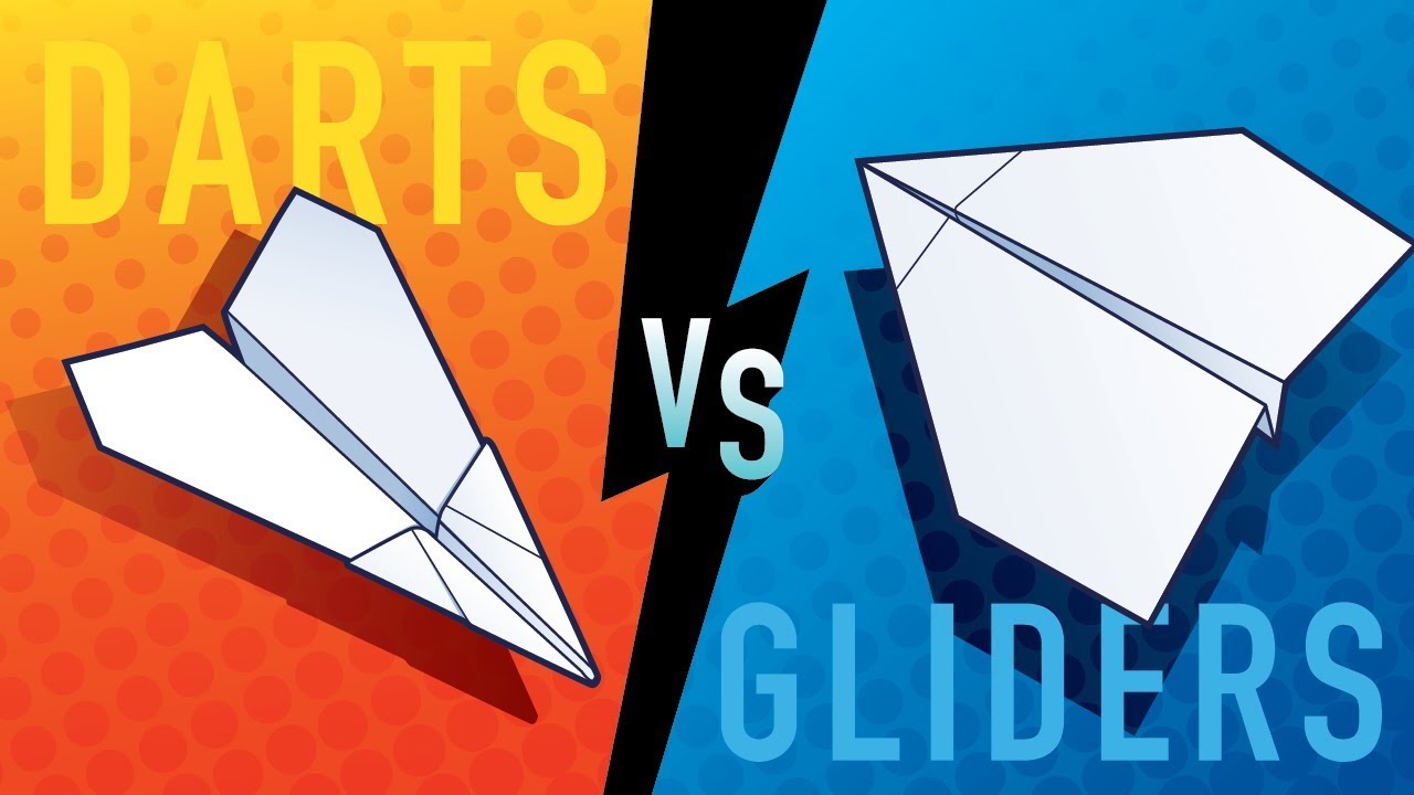 Darts vs Gliders — Paper Airplane Battle