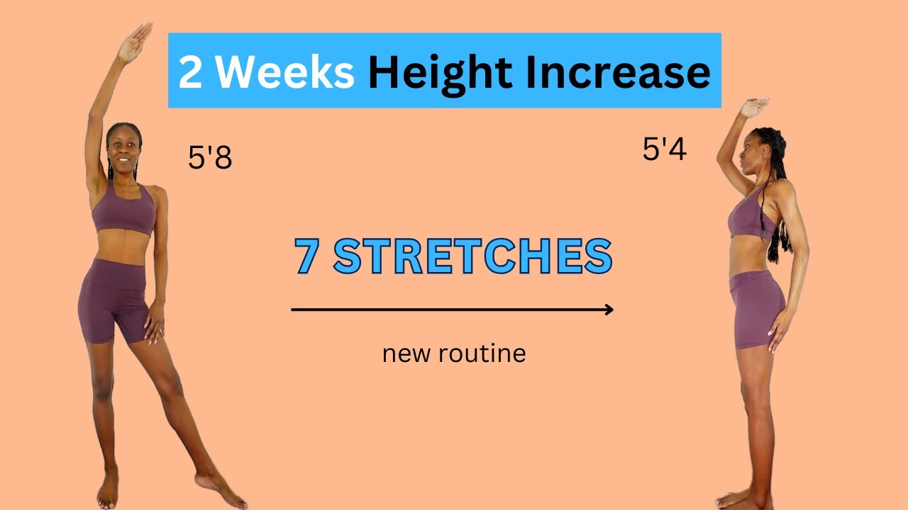 7 How To Grow Taller Exercises// 3+ Height Increase (Day 2)