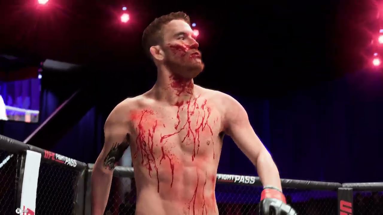 Небоскрёб (Sandhagen - Red) vs Пузолифтер (Sandhagen - Blue) - Титульный Бой №1 - UFC 5