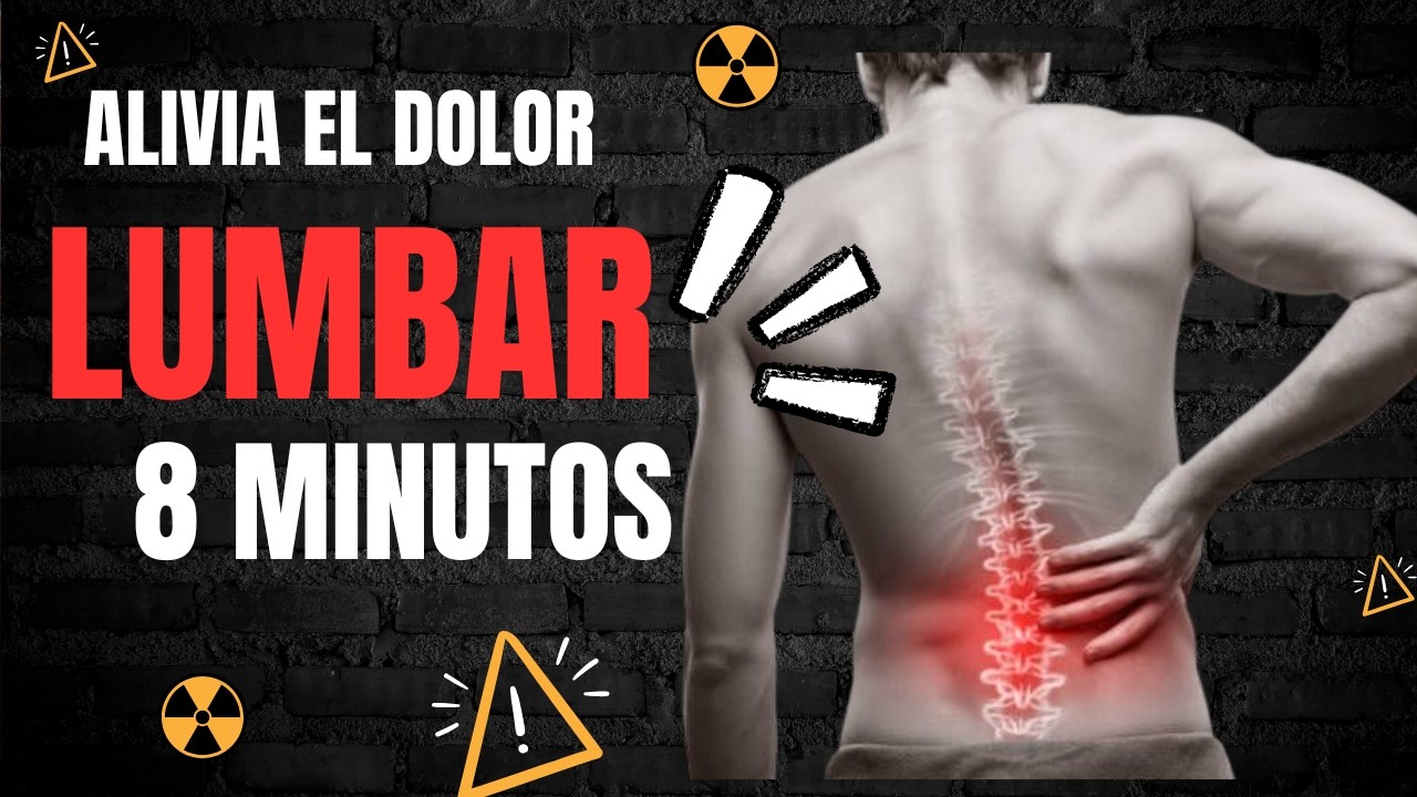 Aliviar dolor lumbar | 6 ejercicios muy efectivos