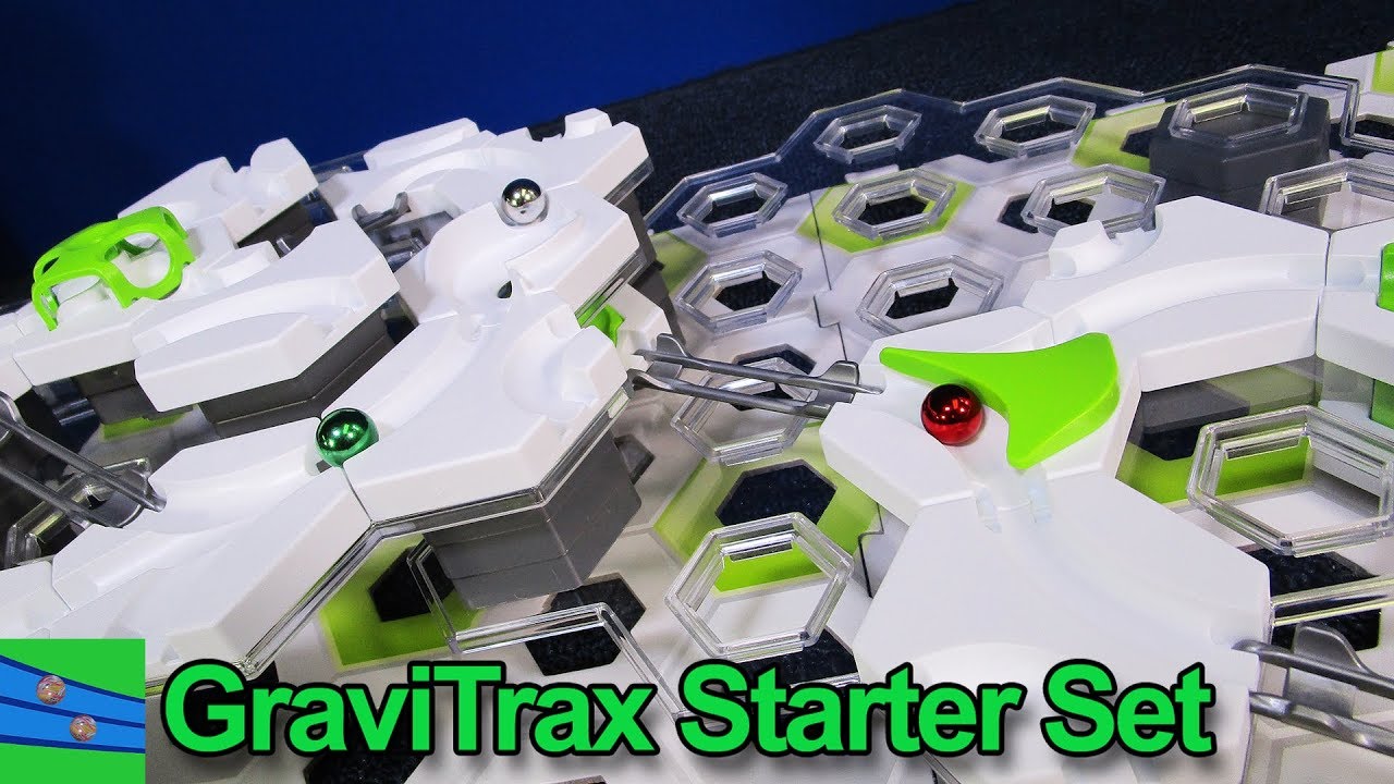 Интерактивная трековая система GraviTrax Starter Set от Ravensburger: обзор от Marble Grooves Rac...
