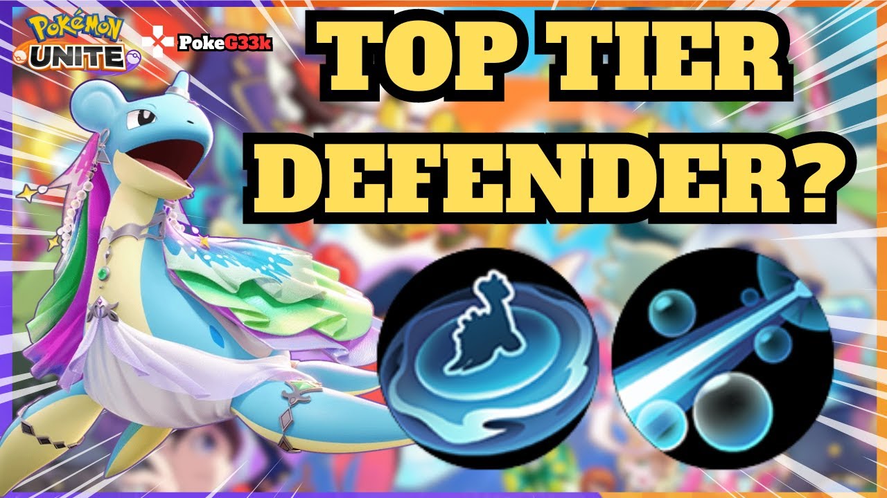 Is WATER PULSE LAPRAS Still GOOD In This Current META?｜Pokémon Unite