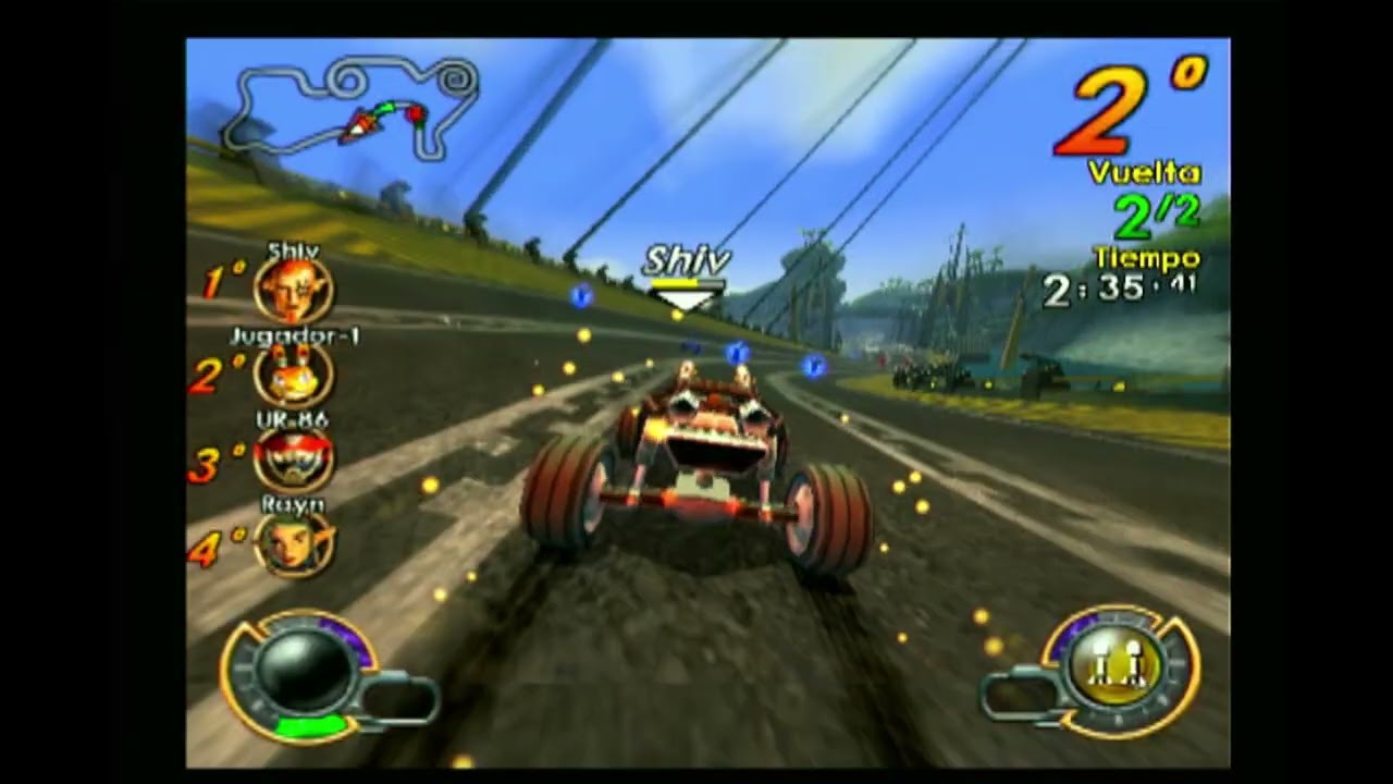 Jak X: Combat Racing (PS2 - Real Hardware). Muertódromo (Dethdrome)