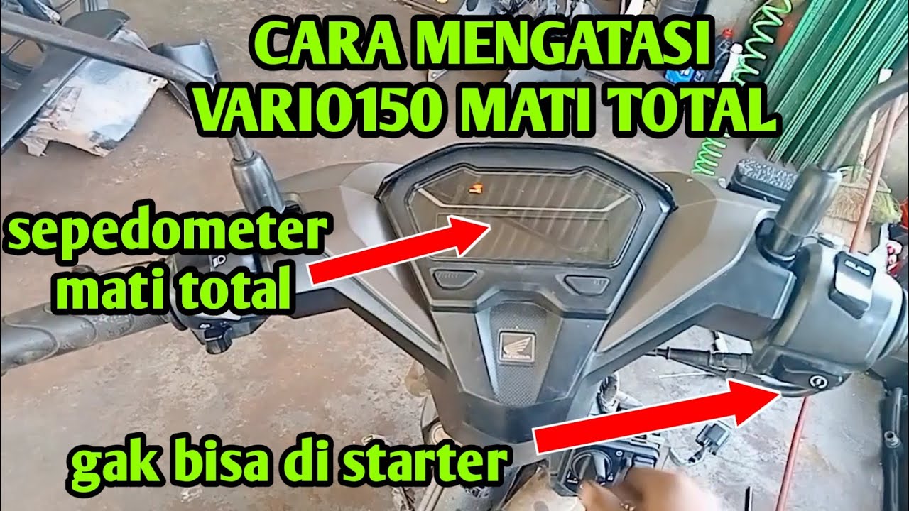CARA TERBARU MENGATASI VARIO150 GAK BISA DISTARTER DAN SEKRING SERING PUTUS