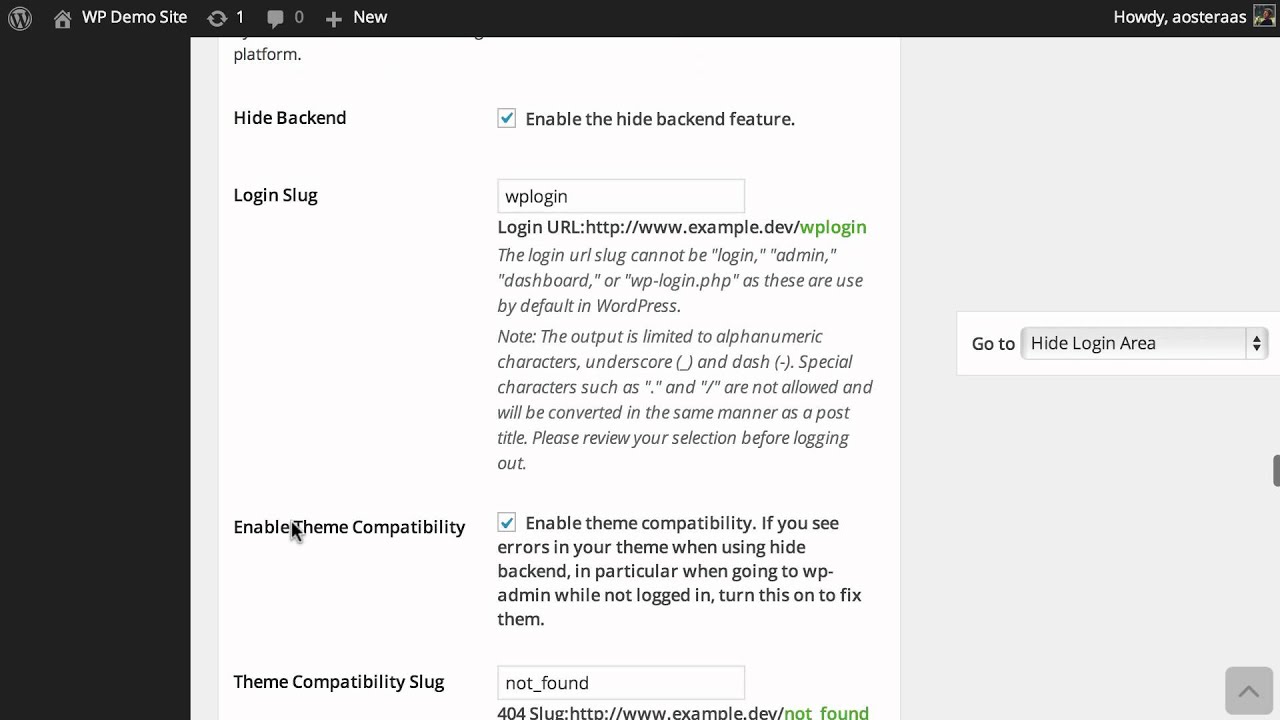 iThemes Security for WordPress  Hiding the Login Page