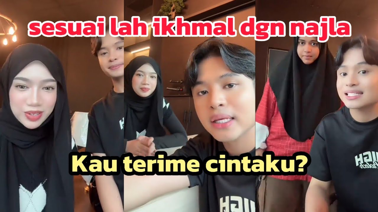 Ikhmal live dgn budak batch 2 ai team, da najla budak verrel dan harszan😂😋😎 #ikhmalnour #budakverrel