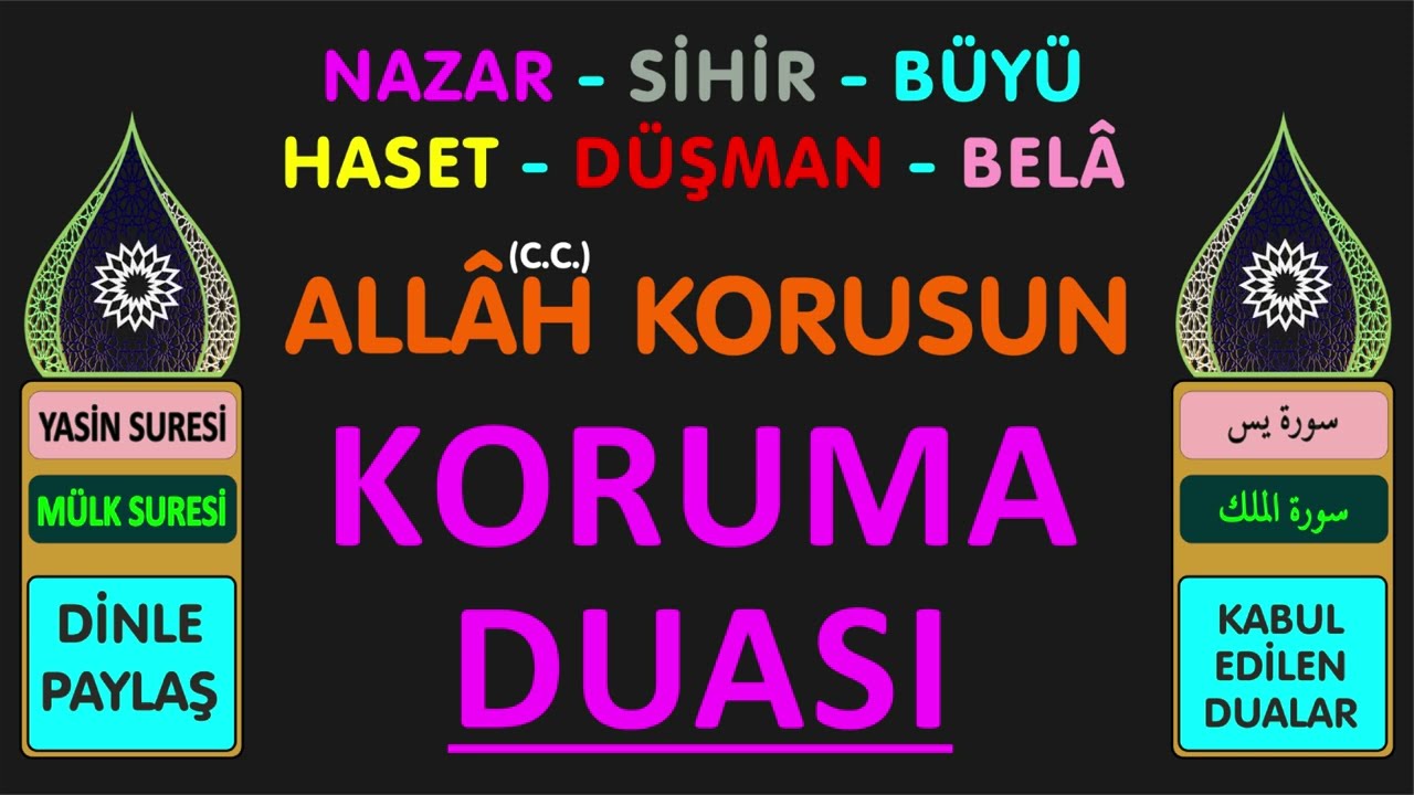 Korunmak İ&ccedil;in Her G&uuml;n Dinle! Allah Korusun Duası ve Sureler