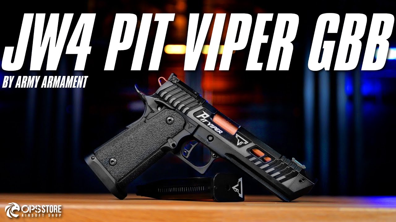 JW4 PIT VIPER GBB - ARMY ARMAMENT : Pr&ecirc;t &agrave; entrer en action &agrave; la mani&egrave;re de John Wick ? [ENG SUB]