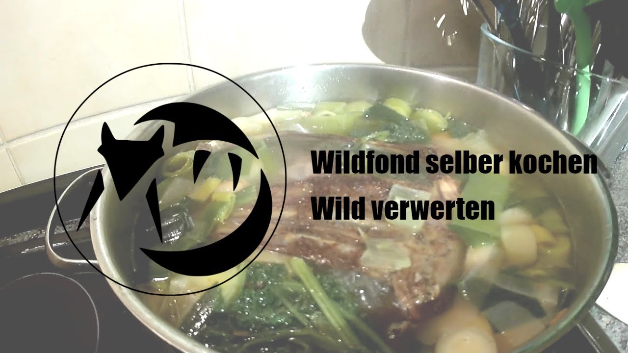 Wildfond selber kochen - Wild verwerten