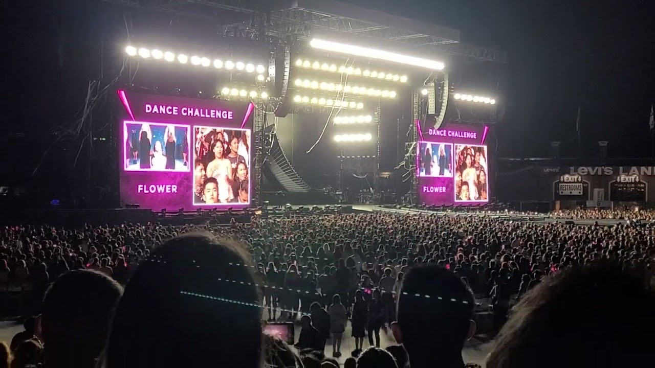 Dance Challenge at Blackpink San Francisco concert