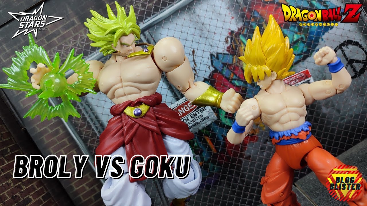 Dragon Stars Broly vs Goku SSJ Pack Dragon Ball Z Revision Review En Español