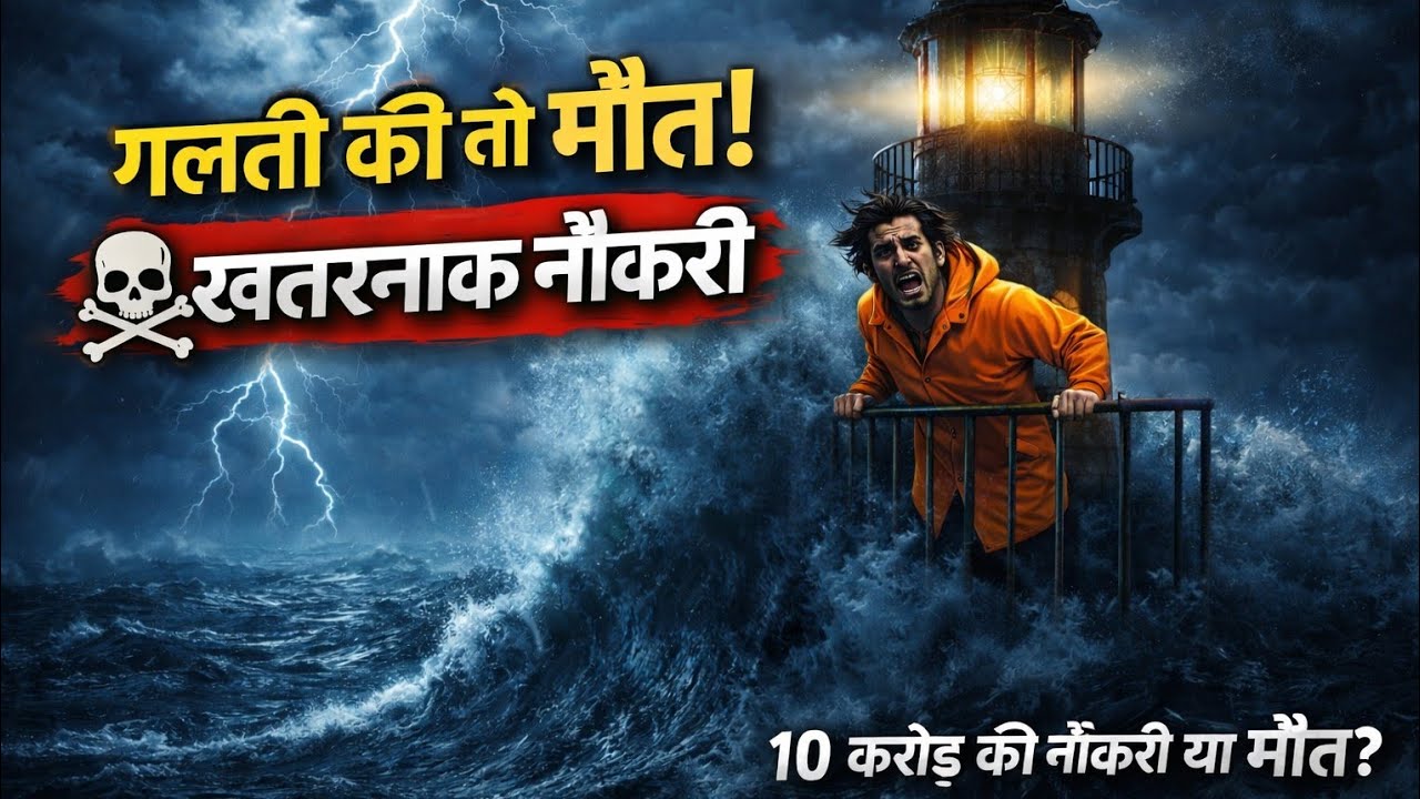 एक गलती और सब खत्म ☠️ | 10 करोड़ की नौकरी जहाँ लोग जिंदा नहीं लौटे | True Story | Lighthouse Mystery