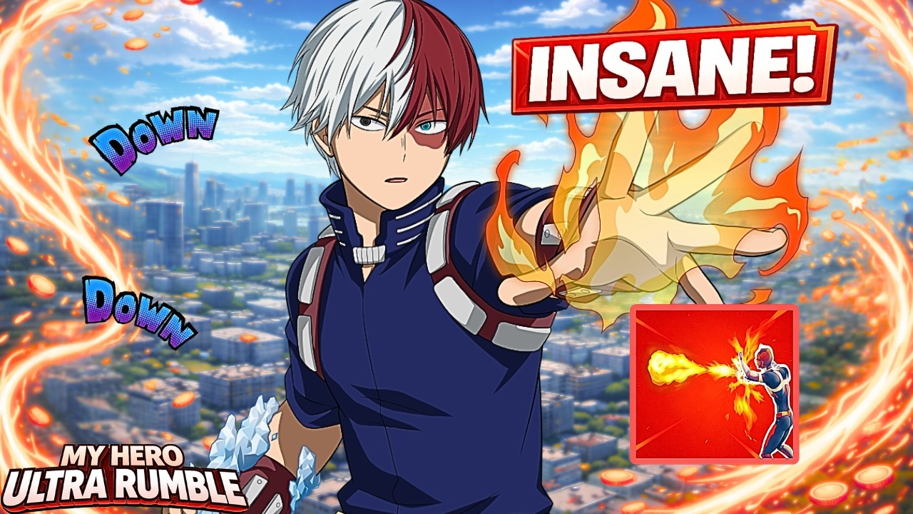 Gameplay Shoto My Hero Ultra Rumble