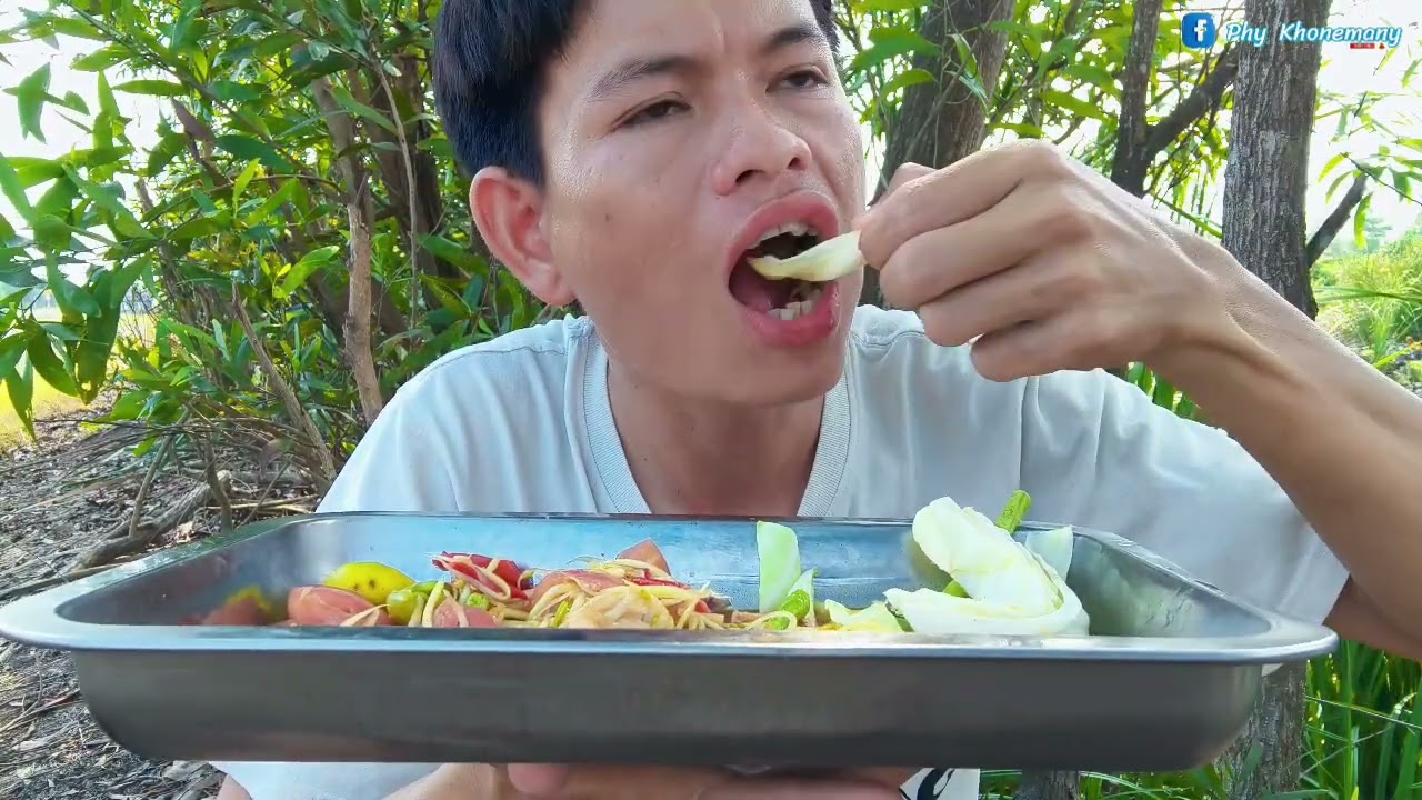 ตำทะเลแซ่บๆ🥵 อากาศร้อนๆเข้ากันคักเลย ນ້ຳທະເລແຊບໆ
