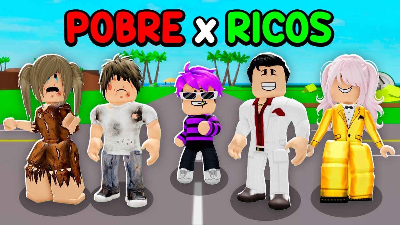 FAMILIA POBRE vs FAMILIA RICA EN BROOKHAVEN RP
