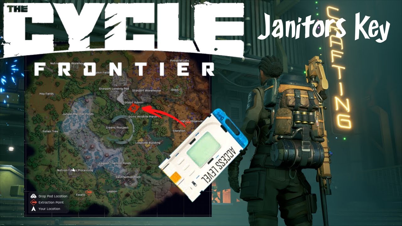 Where To Use Janitor's Keycard - The Cycle Frontier