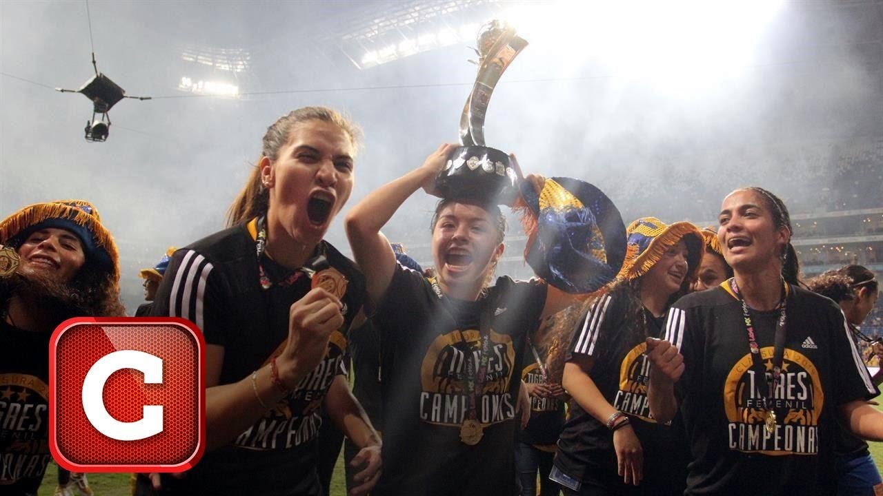 Es Tigres Femenil campeonas de nuevo ante Rayadas en el BBVA / Cancha