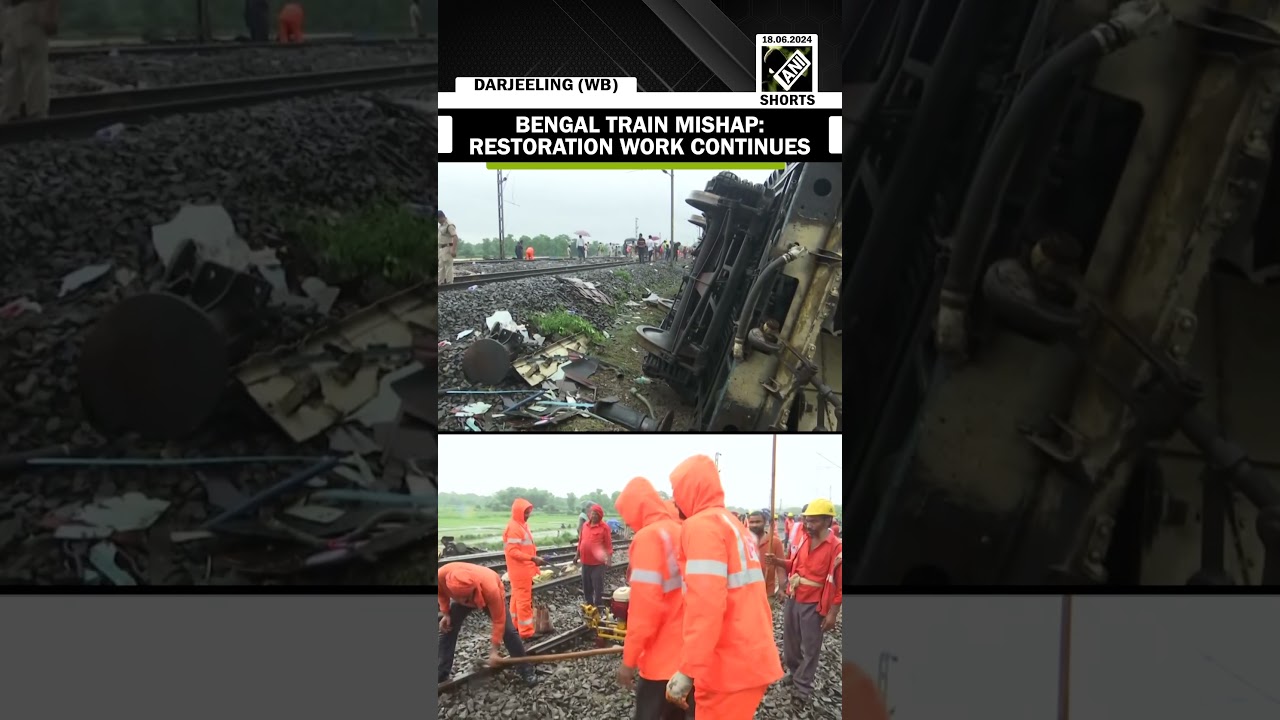 Kanchanjunga Express Accident: Restoration work continues at the accident site in West Bengal