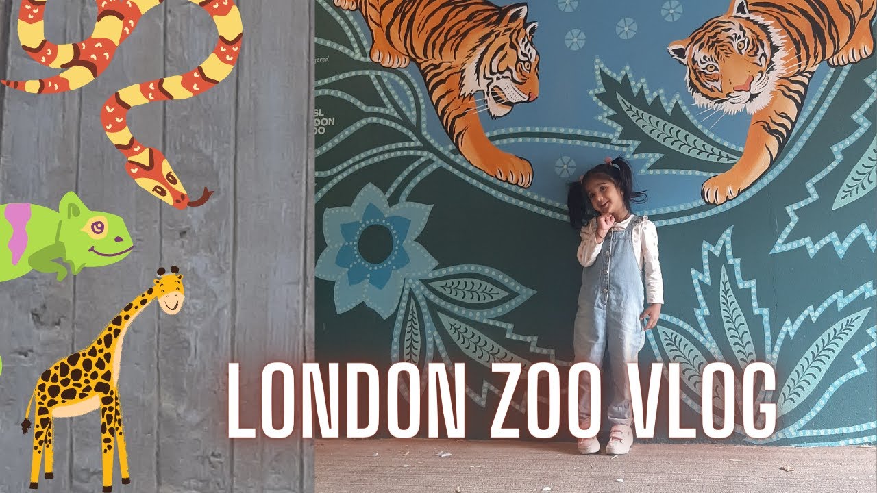London Zoo Vlog Kids Day Out ✨The Risha Show✨