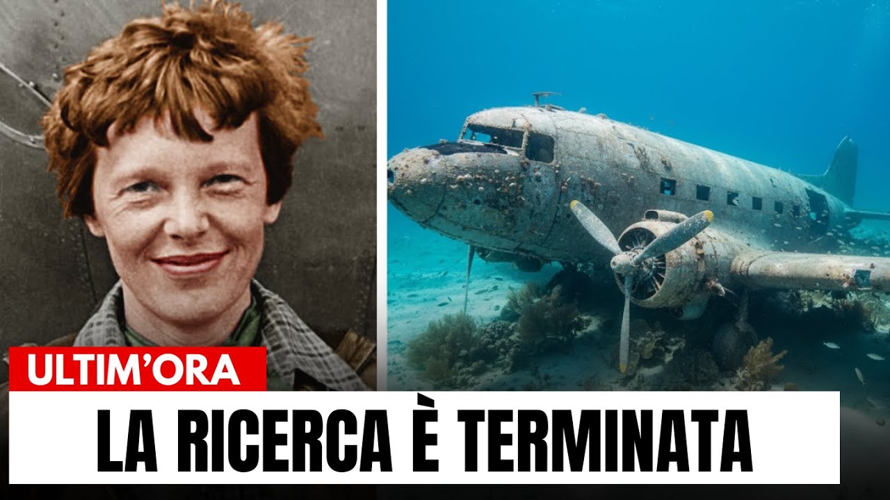 Dopo 88 anni, l'aereo di Amelia Earhart &egrave; stato FINALMENTE ritrovato
