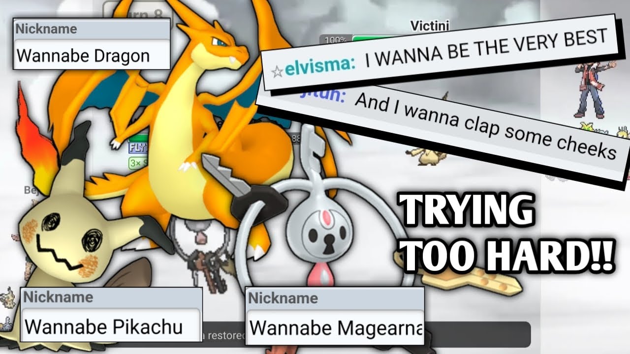I USED "WANNABE" POKEMON ON POKEMON SHOWDOWN