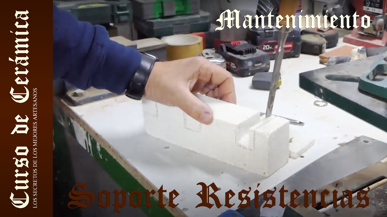 Curso de Cerámica - Soportes para Resistencias Horno