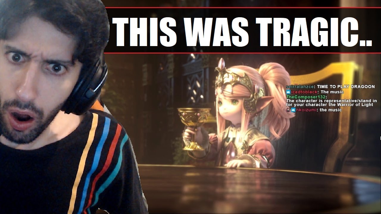 GW2 Players Plays Final Fantasy XIV - REACTION to The PARTING GLASS DISASTER...