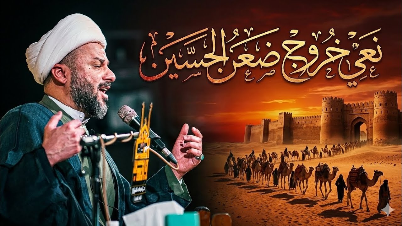 نعي خروج ضعن الحسين الى المدينة💔 الشيخ زمان الحسناوي || قناة عاشوراء 